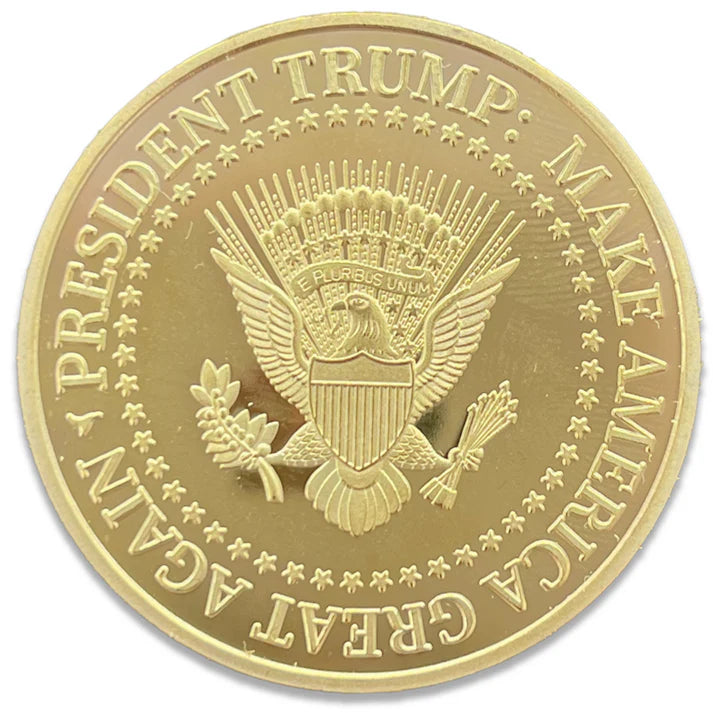 10 Trump Gold Victory Coins