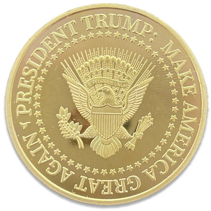 10 Trump Gold Victory Coins